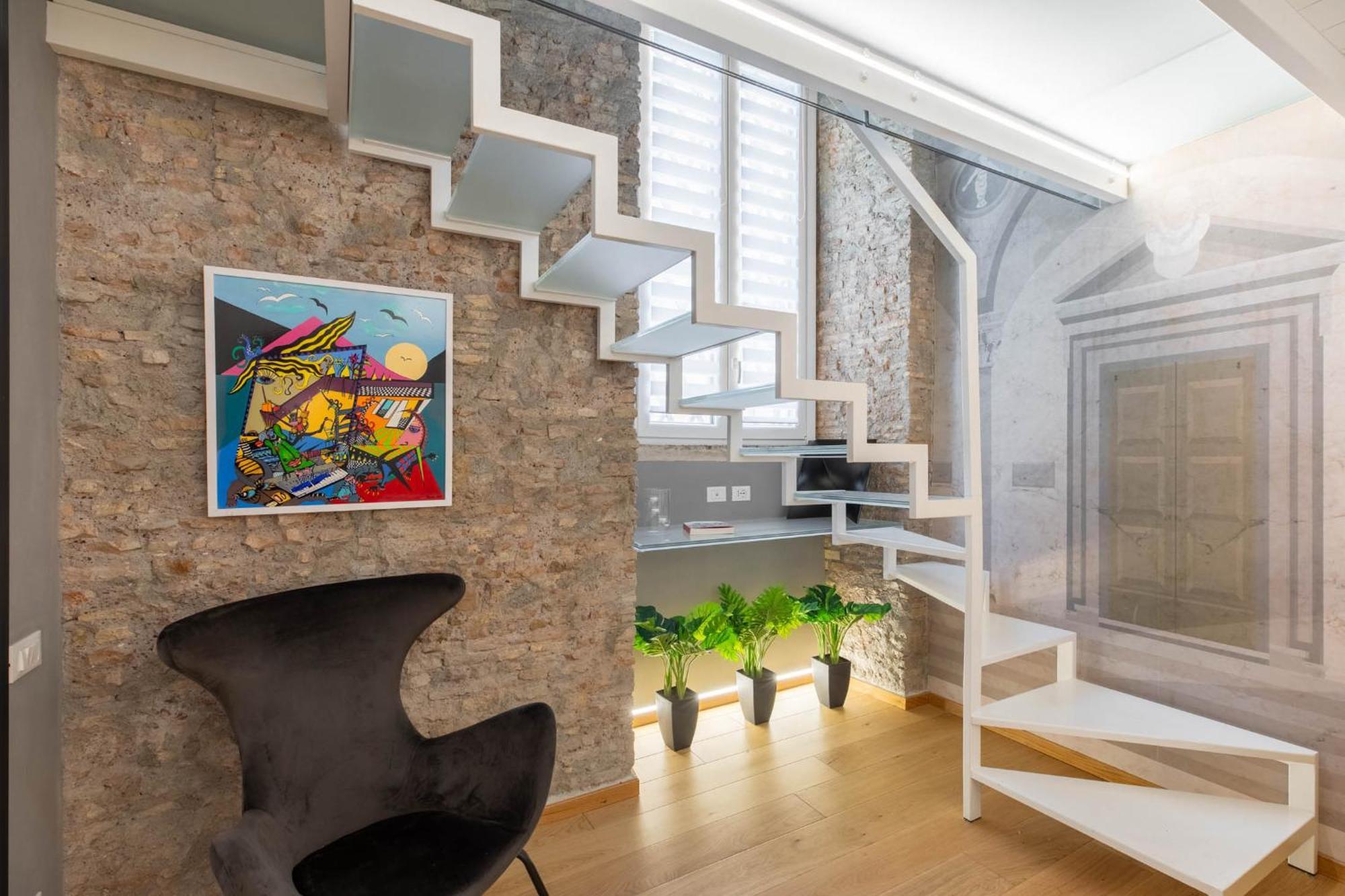 罗马Iflat Glass And Stone Loft公寓 外观 照片